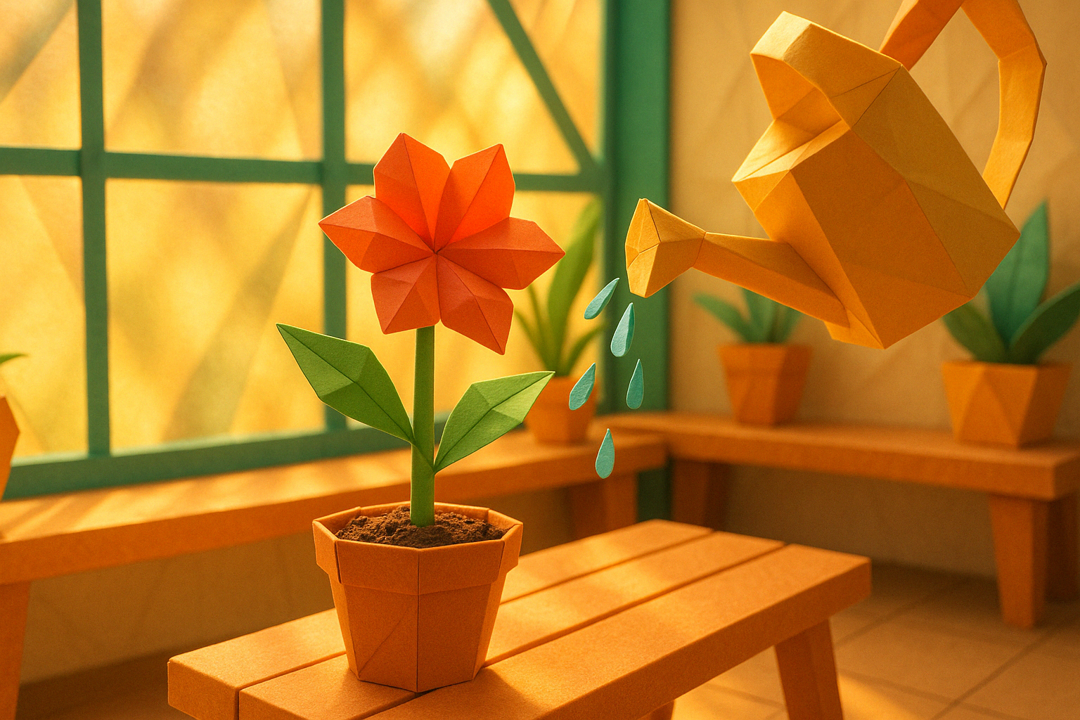From Seed to Bloom: Growth in World-Building